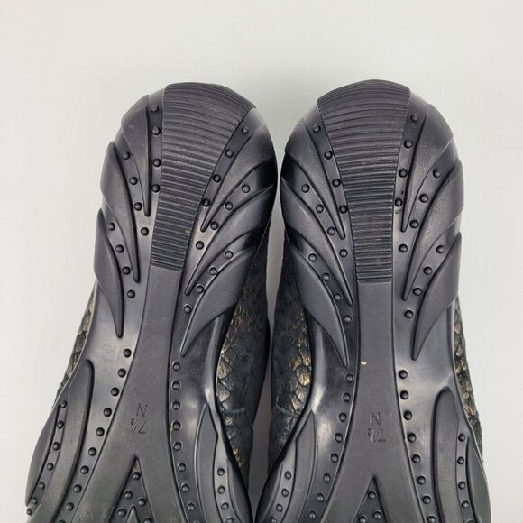 Vaneli Anemone Sz 7.5 Slip On Sport Loafer Comfort Shoe Black Bronze Goring Side - Picture 9 of 11